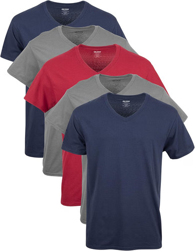 Gildan men neck t shirts - v-neck, t-shirts